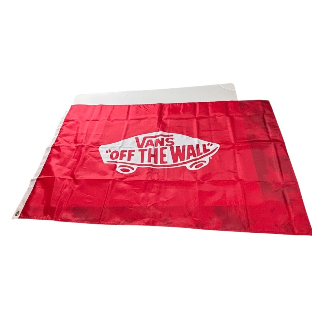 Vans "Off The Wall Skateboard Banner/ Flag 48” Wide x 30” Tall